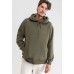 Sudadera Rhythm Classic Fleece Hood Olive